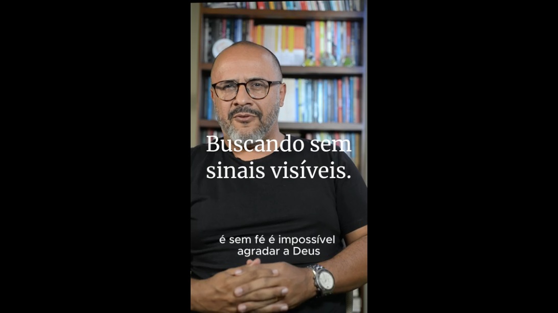 Buscando Deus sem sinais visíveis
